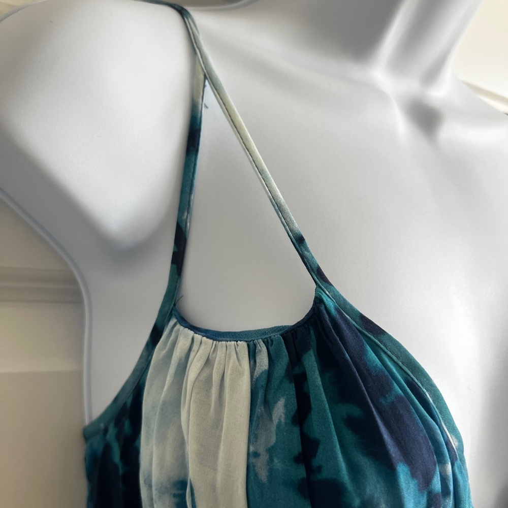 OM + NADIS Blue Maxi w/pockets💜 NWOT Could fit up to size Small - Picture 3 of 9